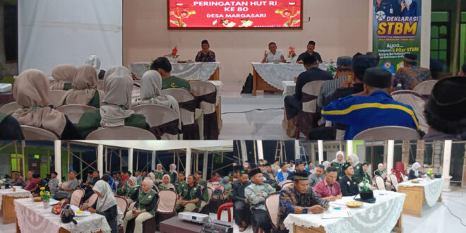 Musyawarah Pembentukan Panitia HUT RI ke-80 Desa Margasari